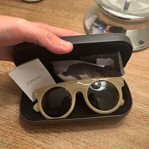 Komono Butter Yellow Sunglasses